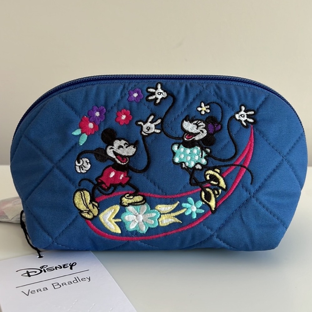 Vera Bradley Disney Clamshell Cosmetic Bag